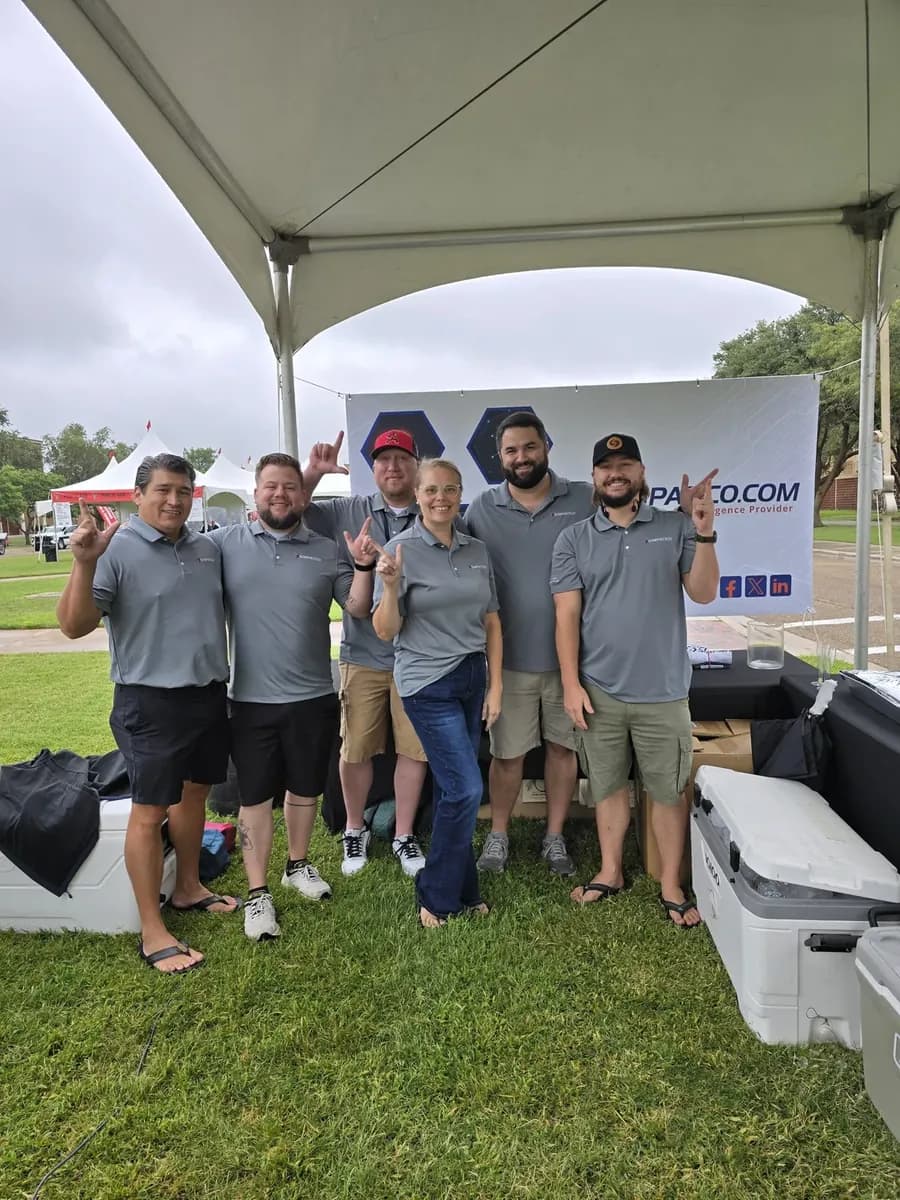 Simpatico Systems team at a community event