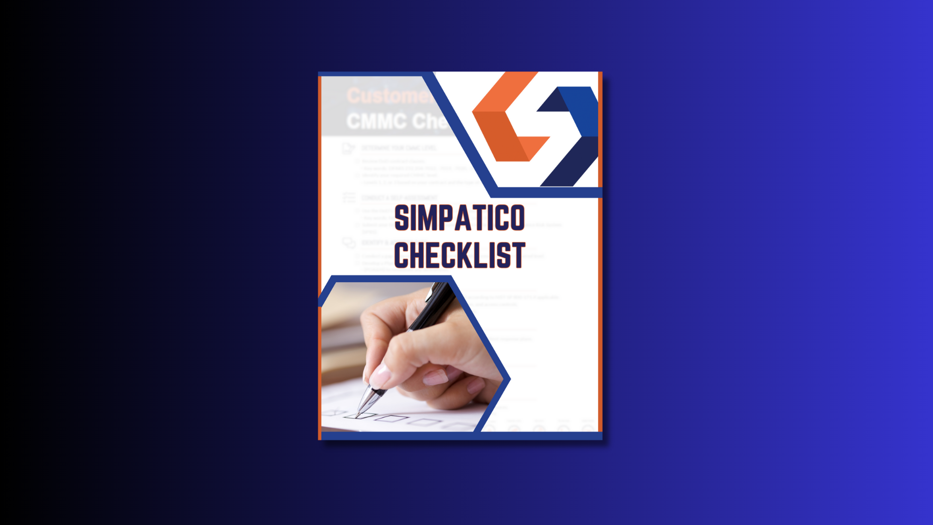 simpatico checklist - cmmc checklist 